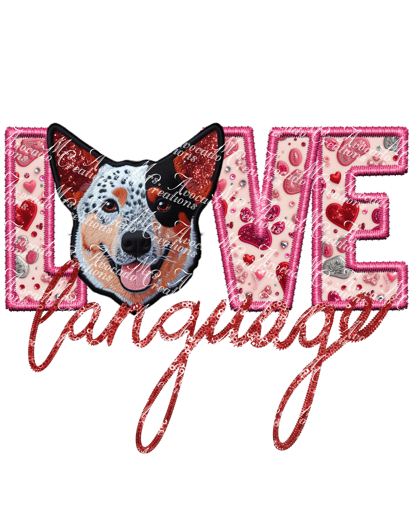 Love Language Red Heeler