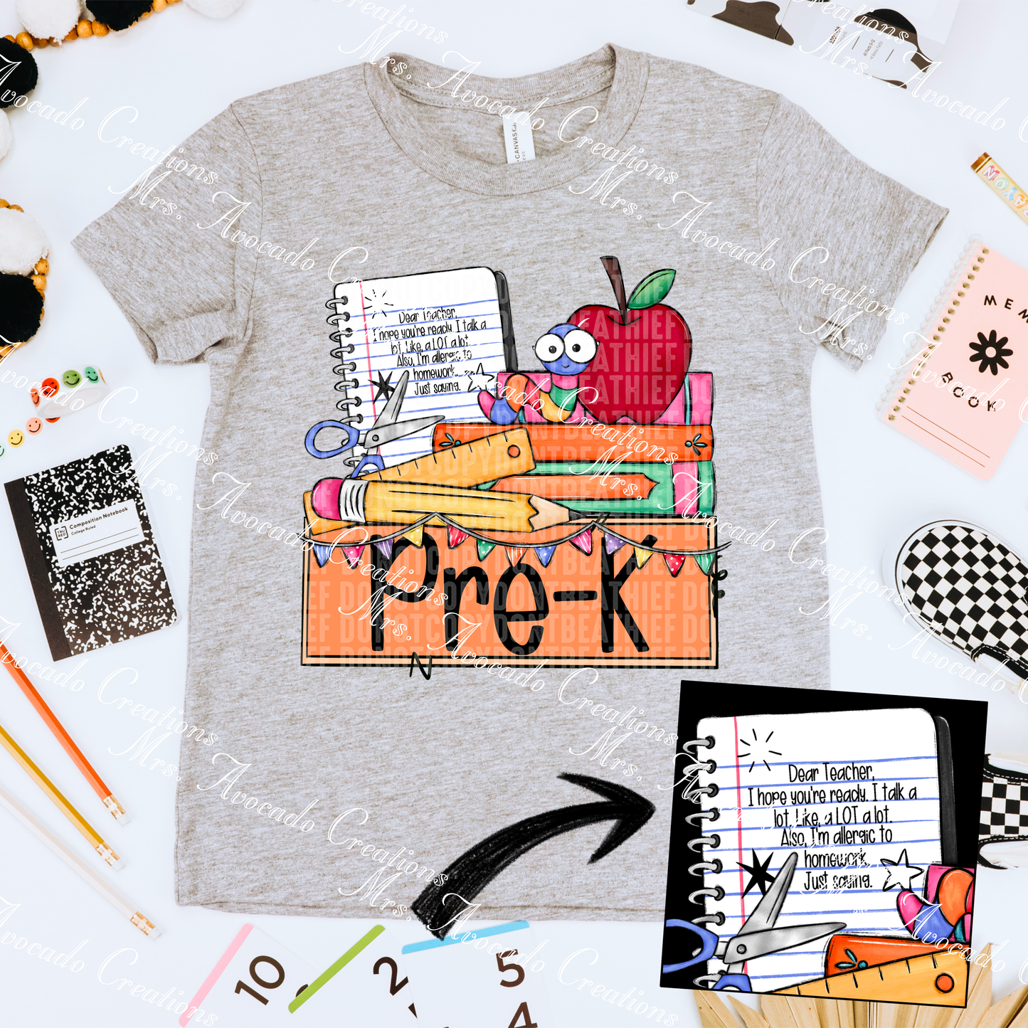 Grade Nameplate Pre-K