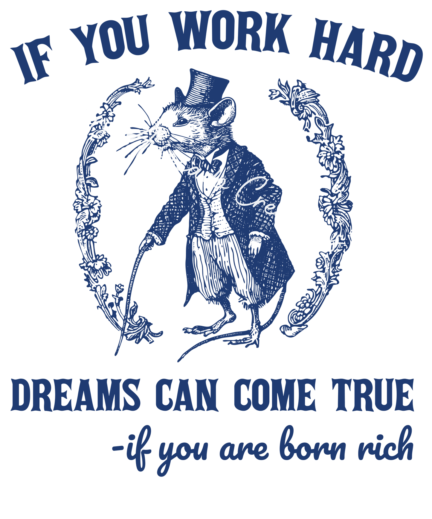 If you work hard