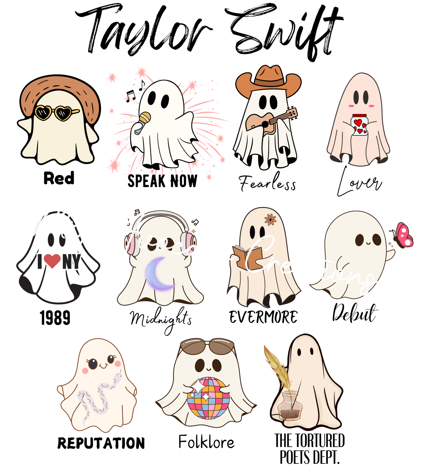 T Swift ghosts