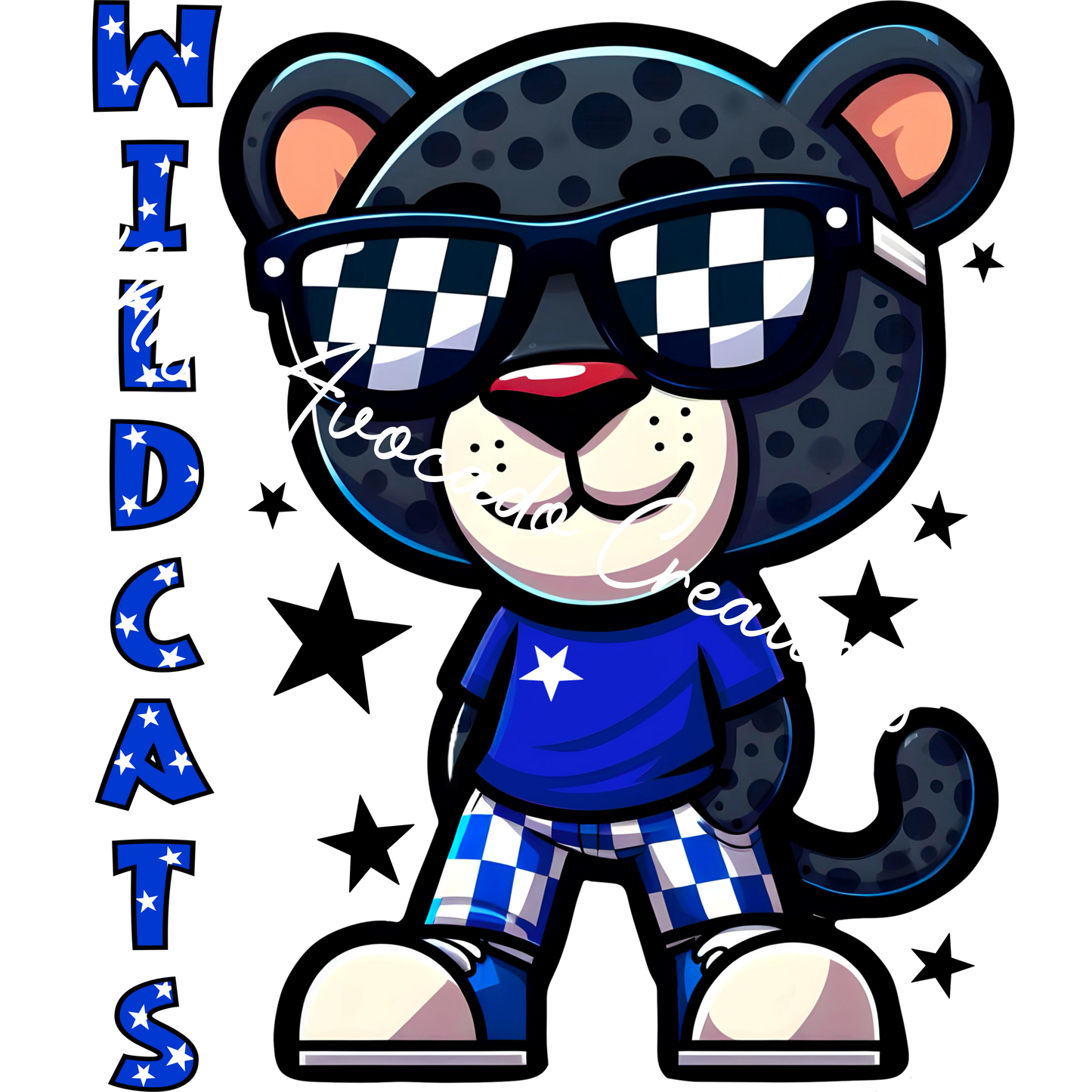 Wildcats blue