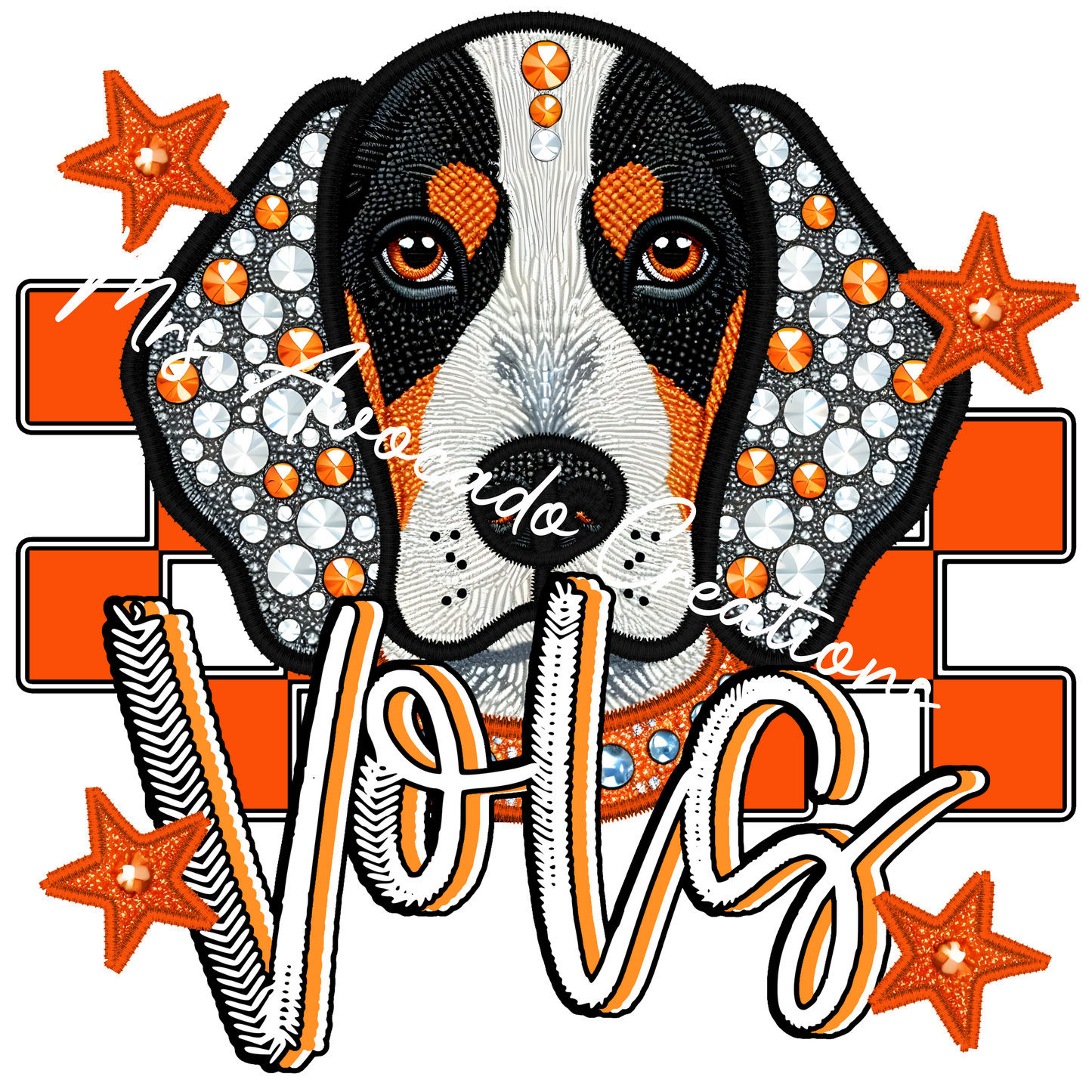 Faux rhinestone Vols