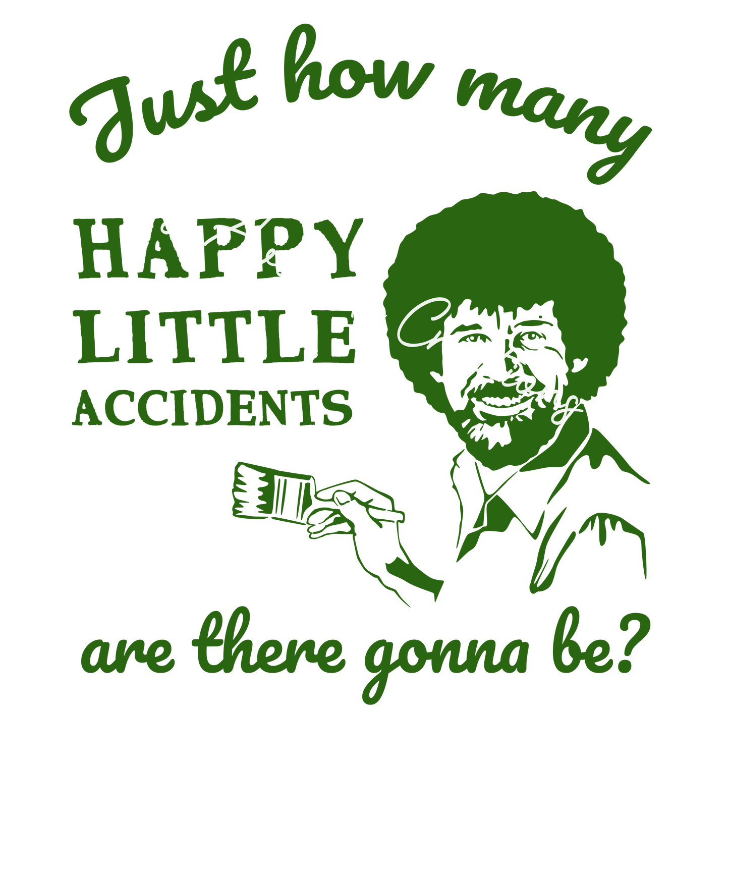 Happy little accidents