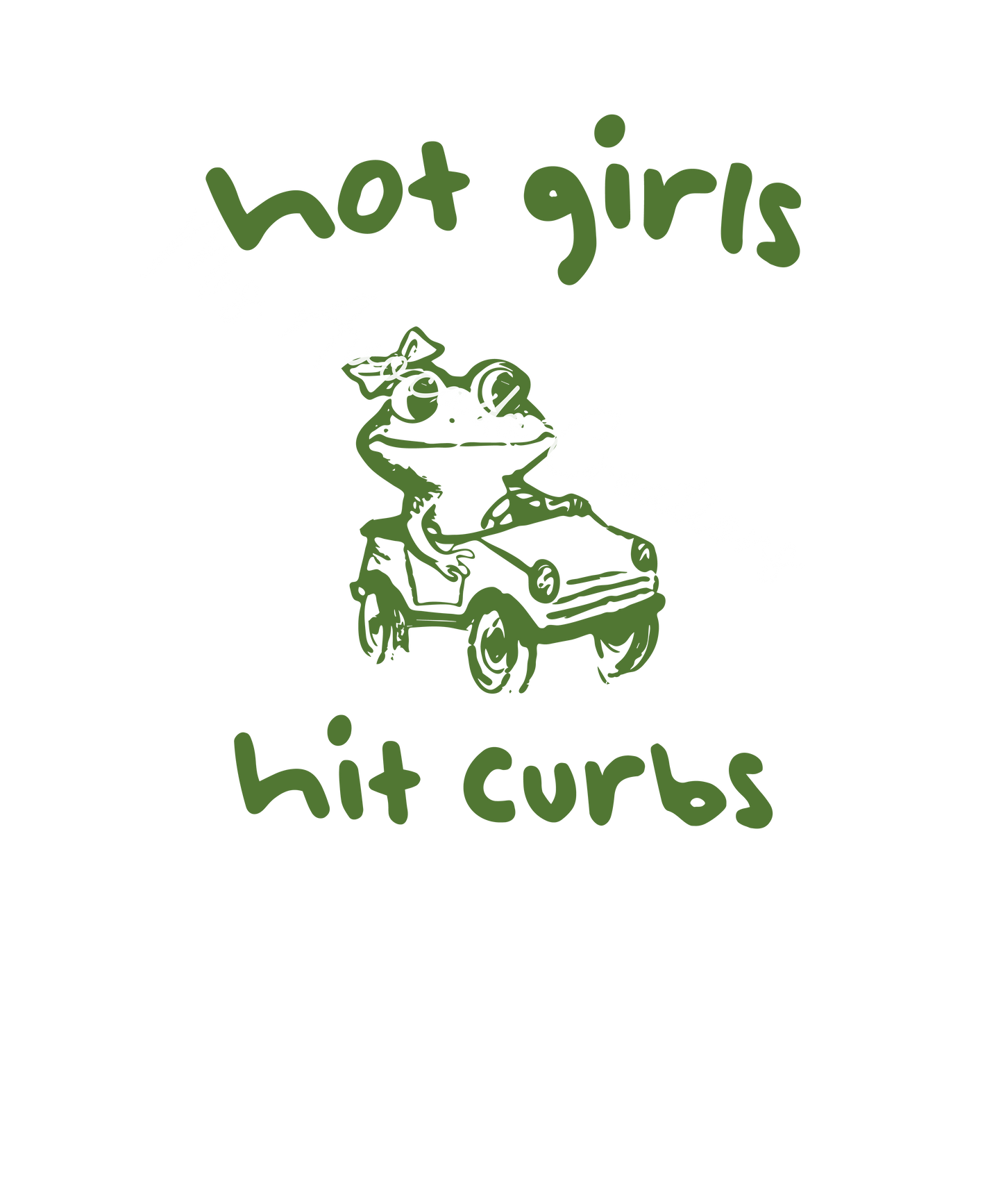 Hot girls hit curbs