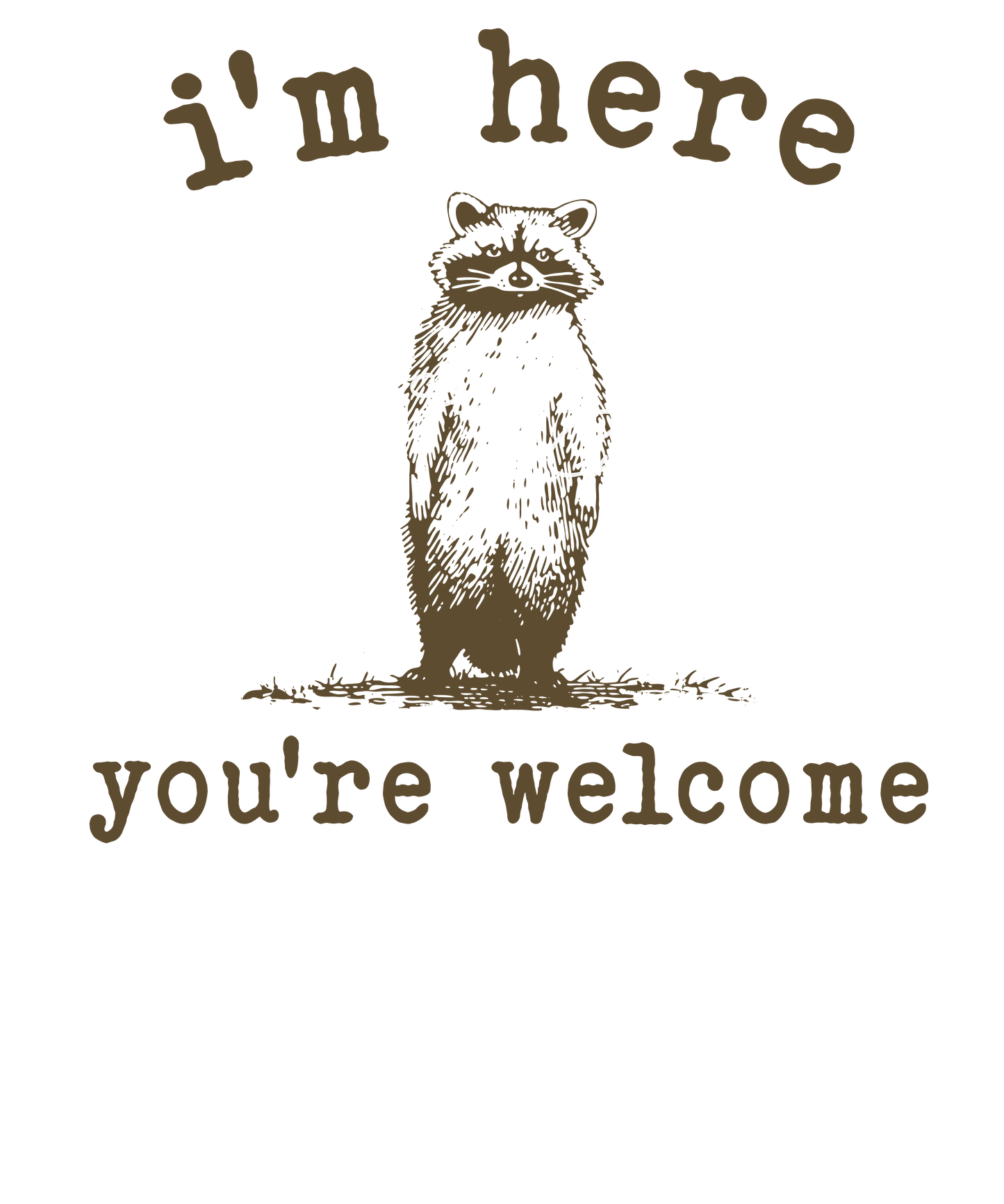 I'm here, you're welcome