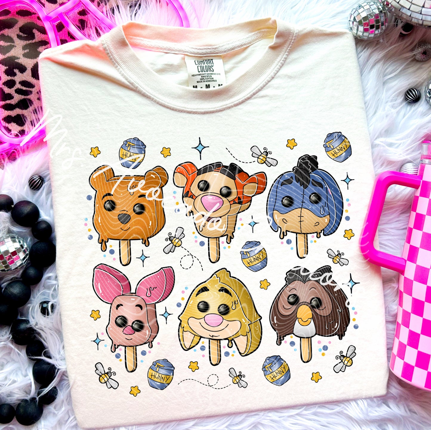 Honey Bear Popsicles
