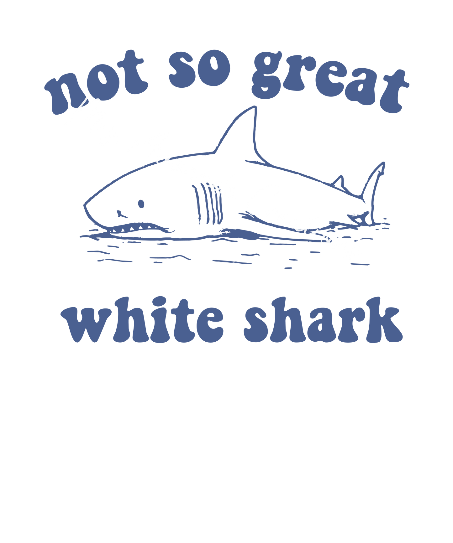 Not so great white shark