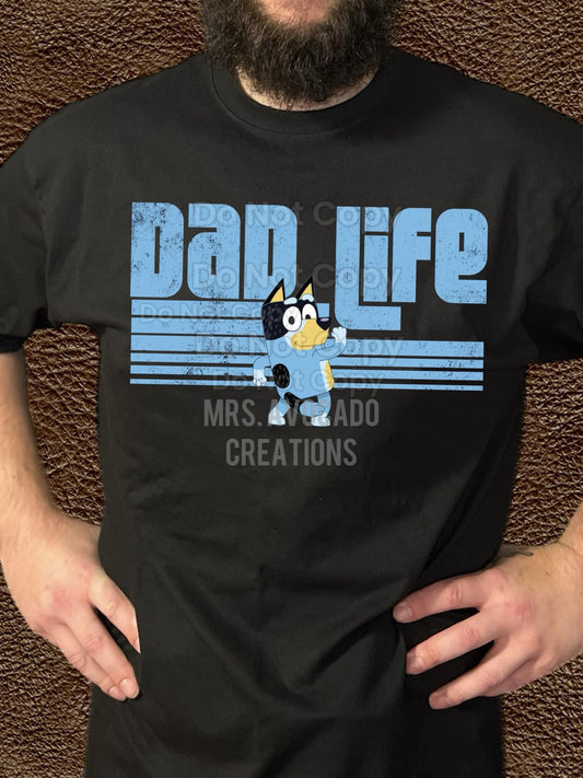 Dad Life Blue
