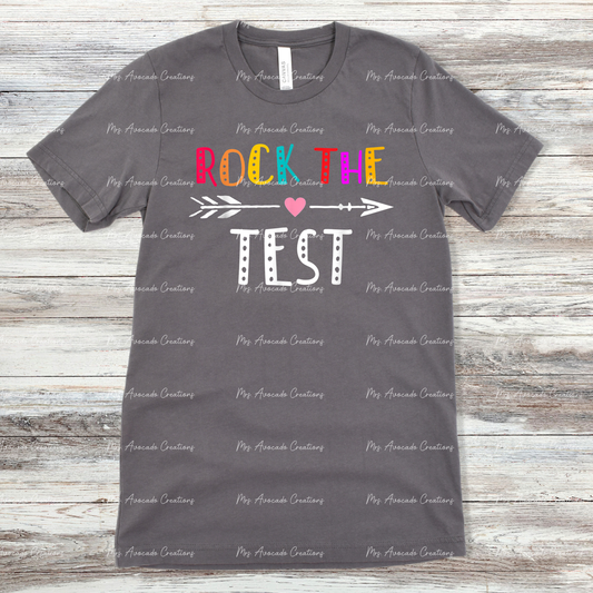 Rock the test arrow