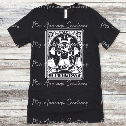 The Gym Rat (Guy, White Print)