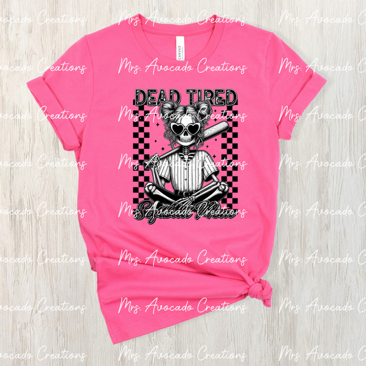 Dead Tired Softball Mom