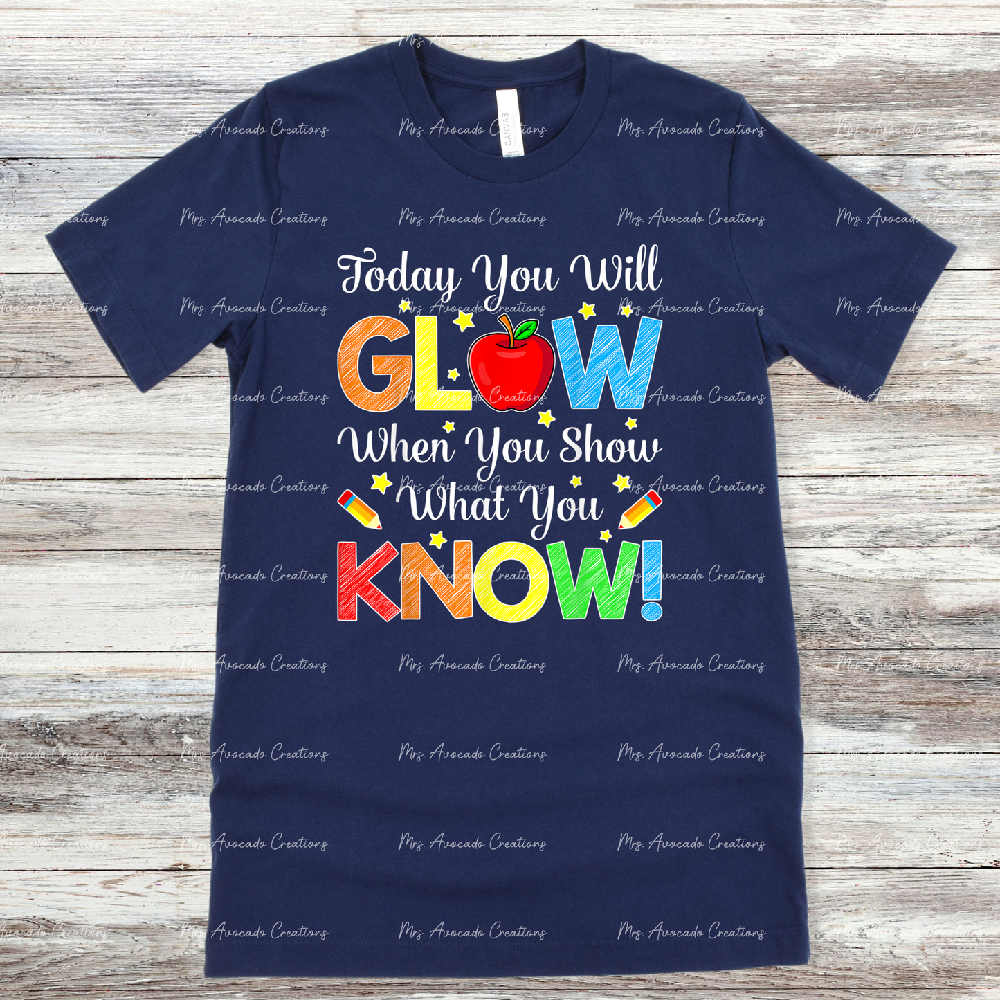 You will glow (primary colors)