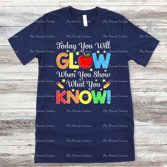 You will glow (primary colors)