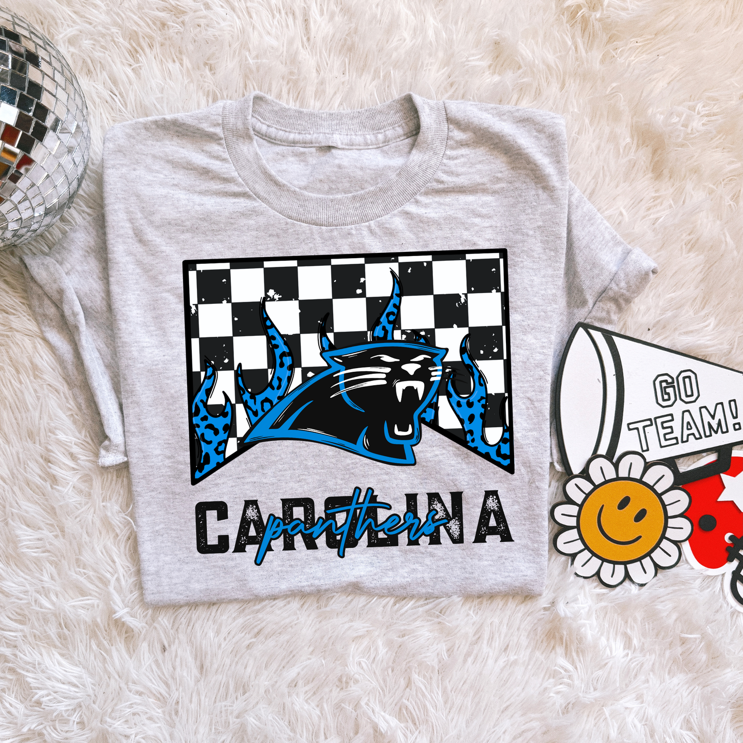 Checkered flame Panthers