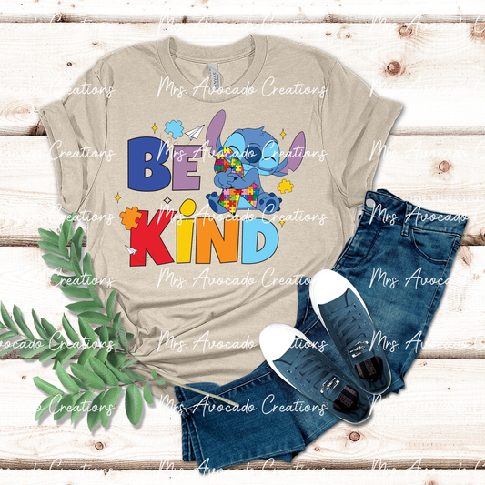 Be kind blue alien