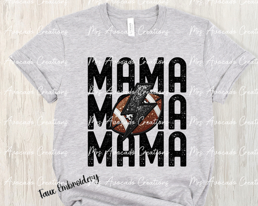 Football Mama Stacked