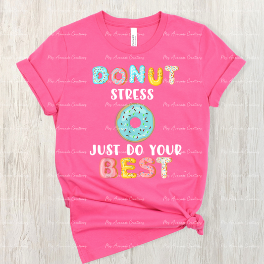 Donut stress (blue donut)