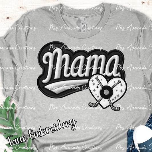 Hockey Mama Heart
