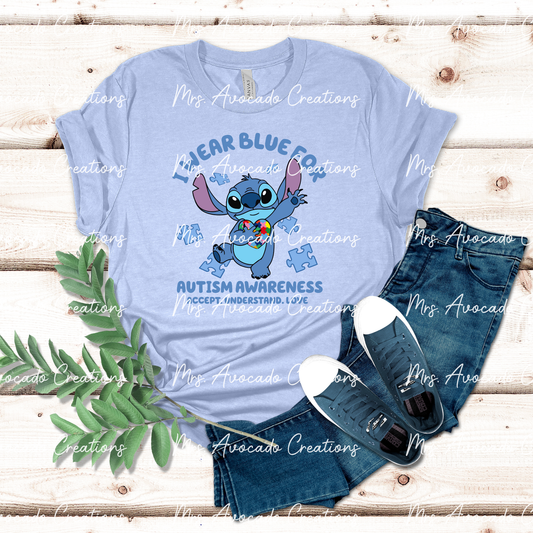 I wear blue blue alien 2