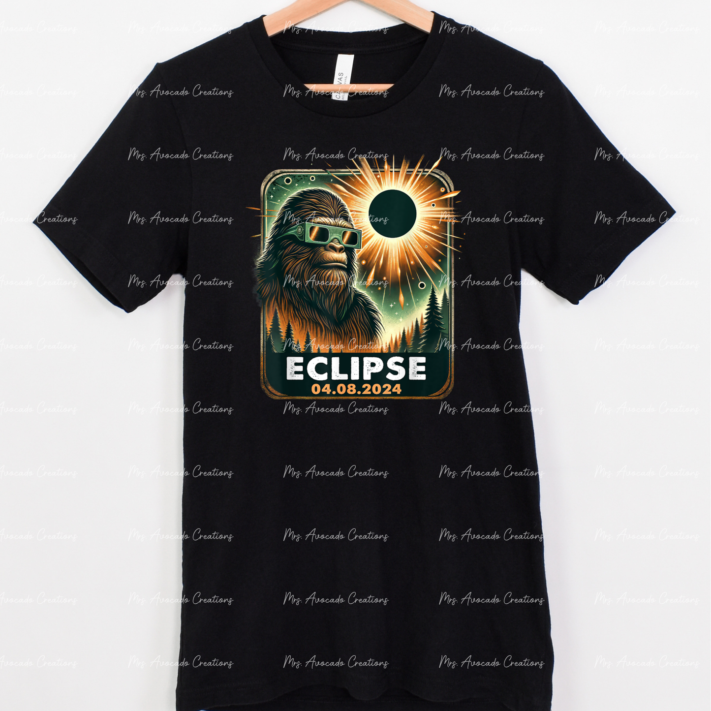 Solar Eclipse 2024 Bigfoot glasses