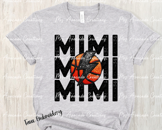 Basketball Mimi Stacked