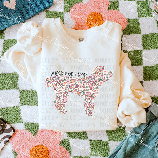 Floral Aussiedoodle