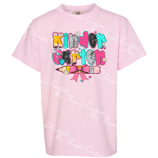Preppy Coquette Kindergarten