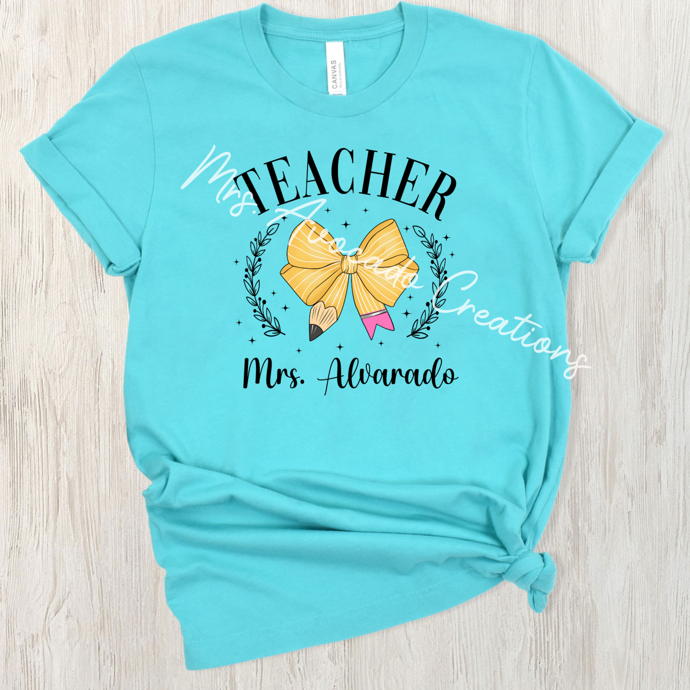 Pencil Bow Teacher