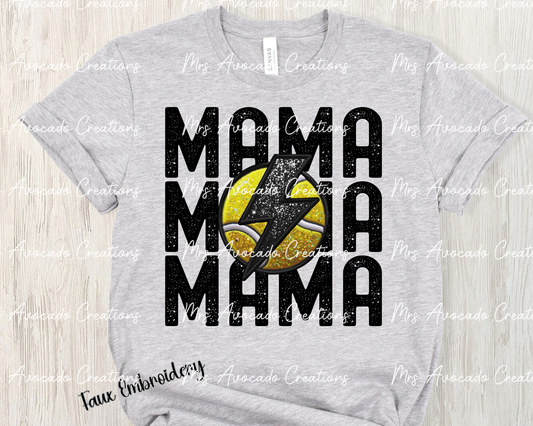 Tennis Mama Stacked