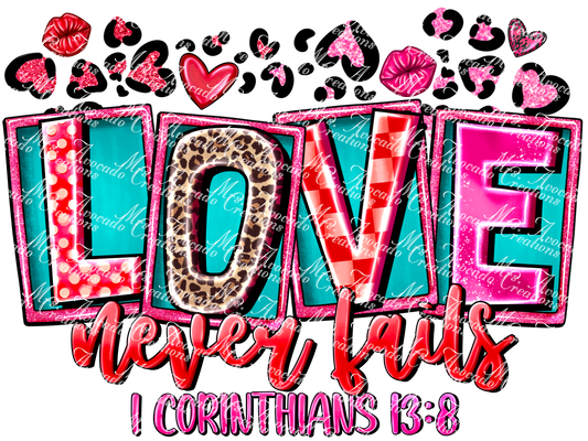 Love Never Fails 1 Corinthians