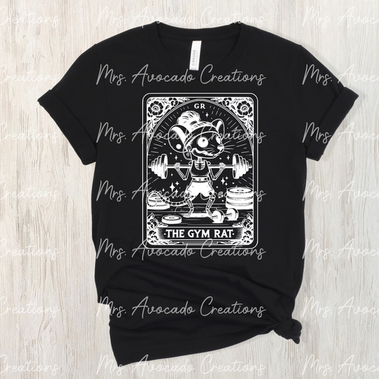 The Gym Rat  (Girl- White Print)