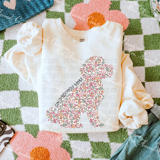 Floral Goldendoodle