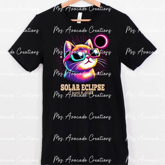 Solar Eclipse 2024 Cat