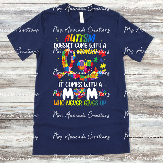 Autism doesn't come with a manual