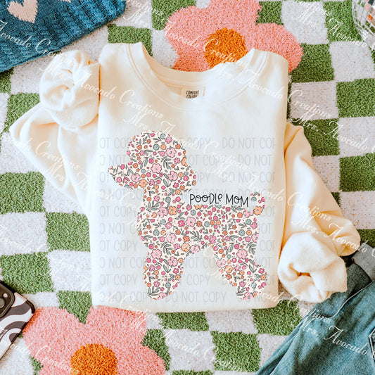 Floral Poodle
