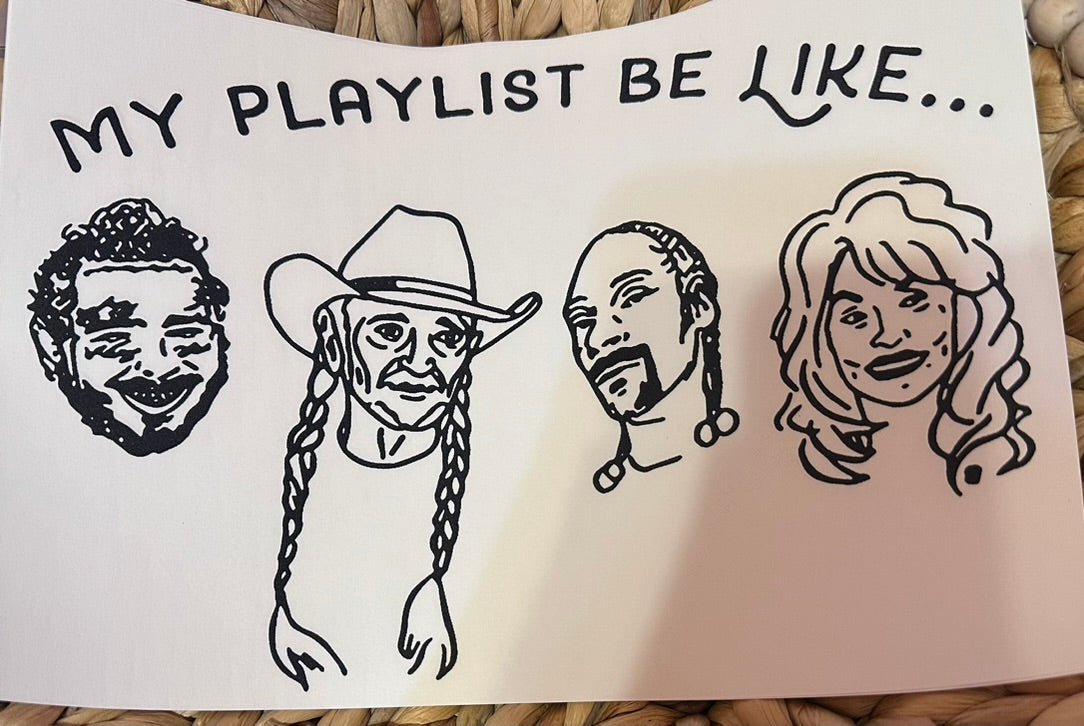 Destash-my playlist be like