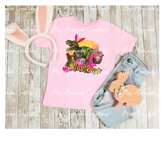 Happy EastRAWR Pink