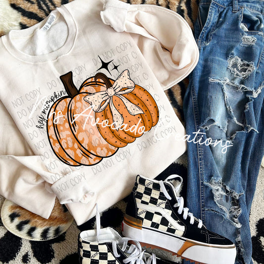 Hey pumpkin cheetah print