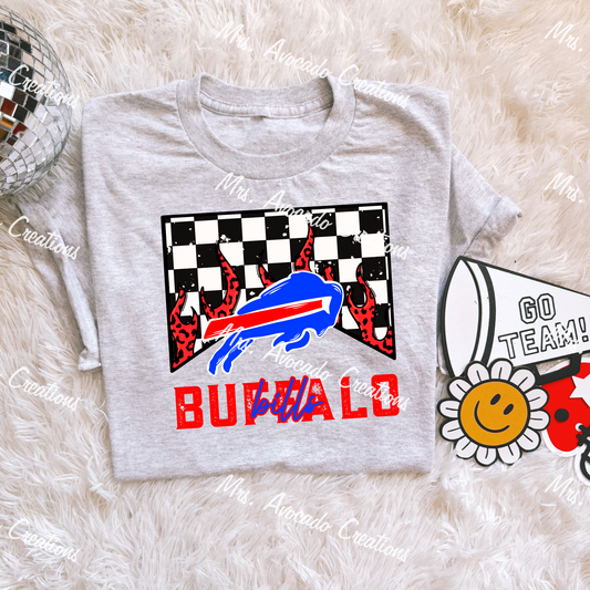 Checkered Flame Bills