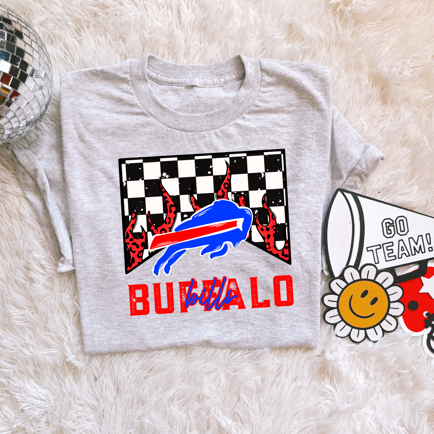 Checkered flame Bills