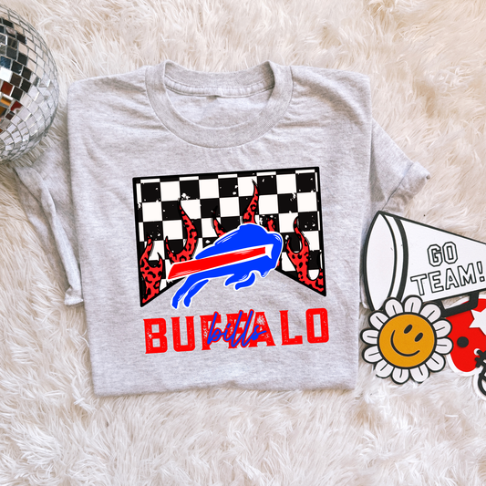 Checkered flame Bills