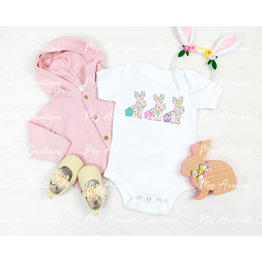 Bunny Trio Dots