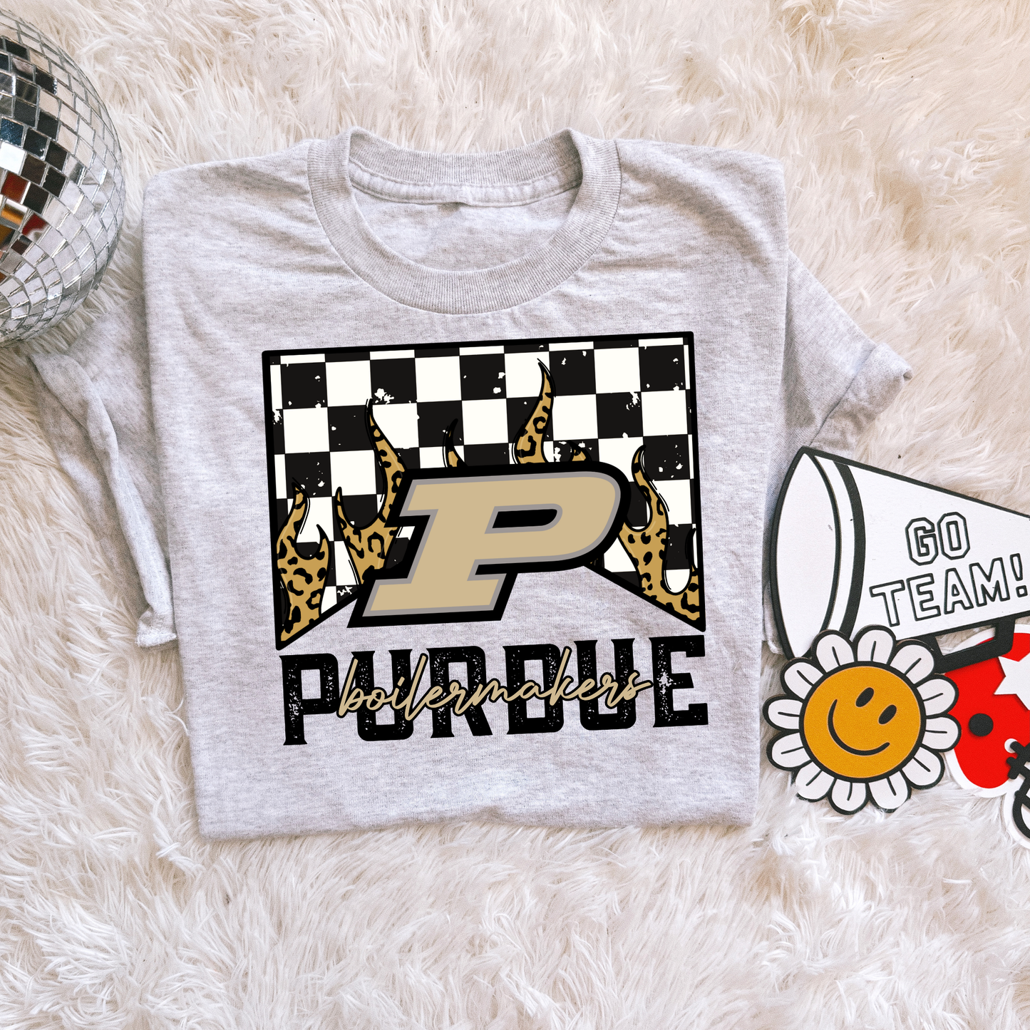 Checkered flame Purdue