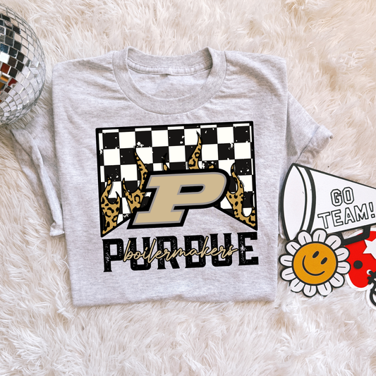 Checkered flame Purdue