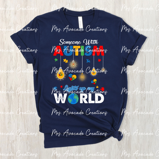 Someone with autism lights up my world