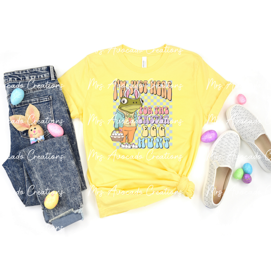 I'm Just Here for the Egg Hunt