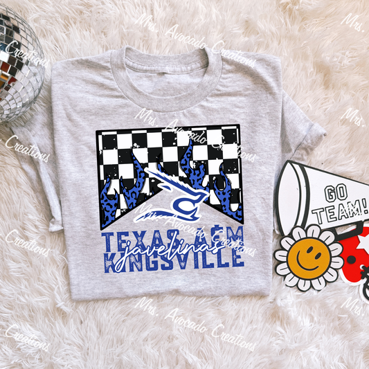 Checkered Flame A&M Kingsville
