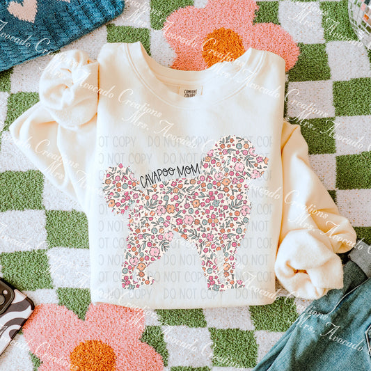 Floral Cavapoo
