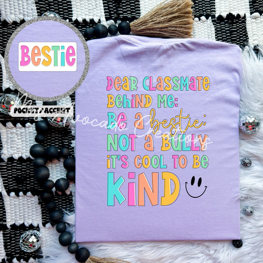 Dear Classmate, bestie pocket