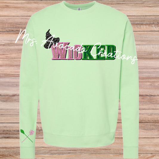 W*cked Faux Embroidery